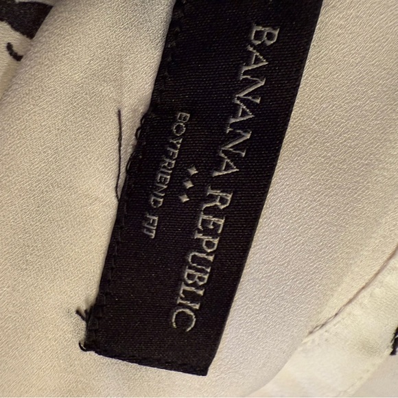 New Banana Republic Black Cat Blouse - Picture 7 of 8